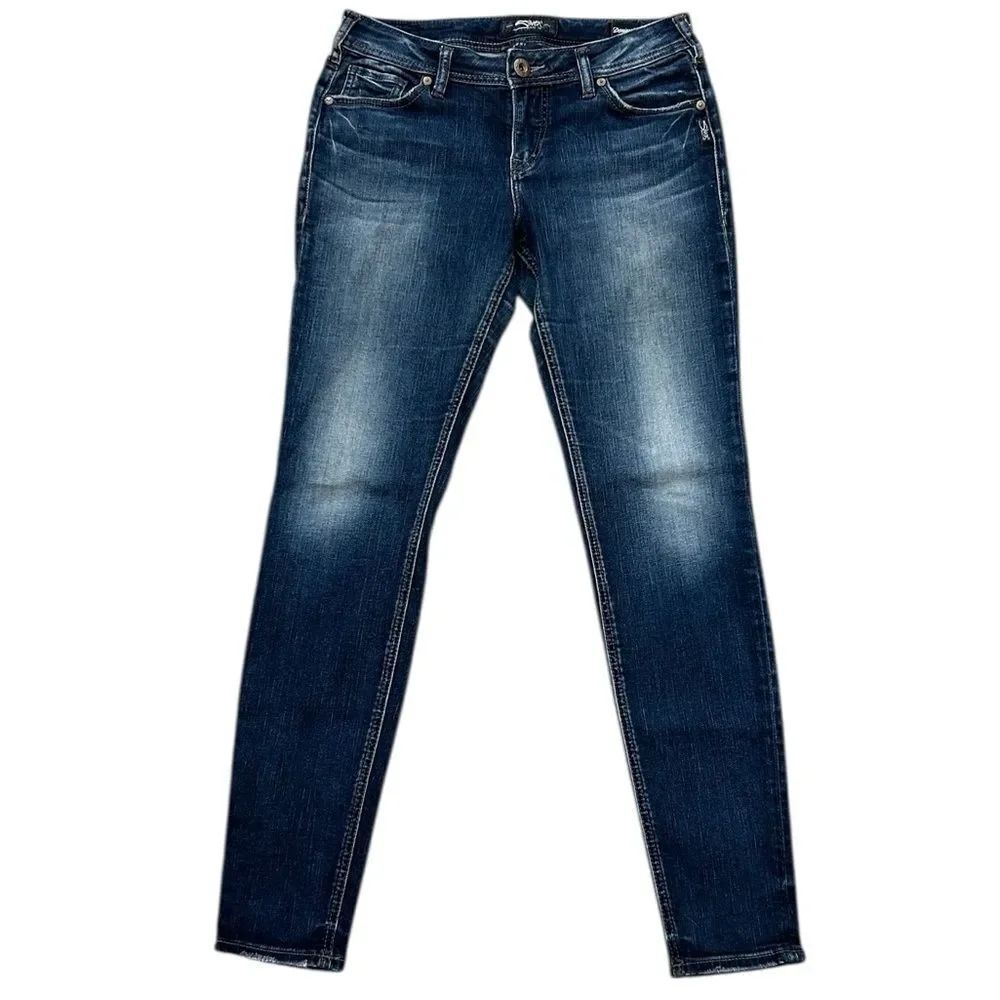 Silver Suki Mid Super Skinny Jeans